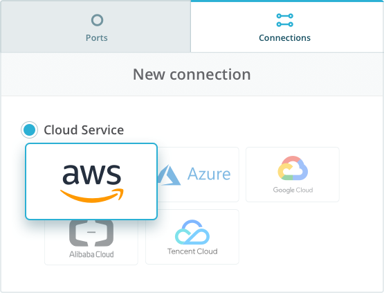 How to connect to AWS video