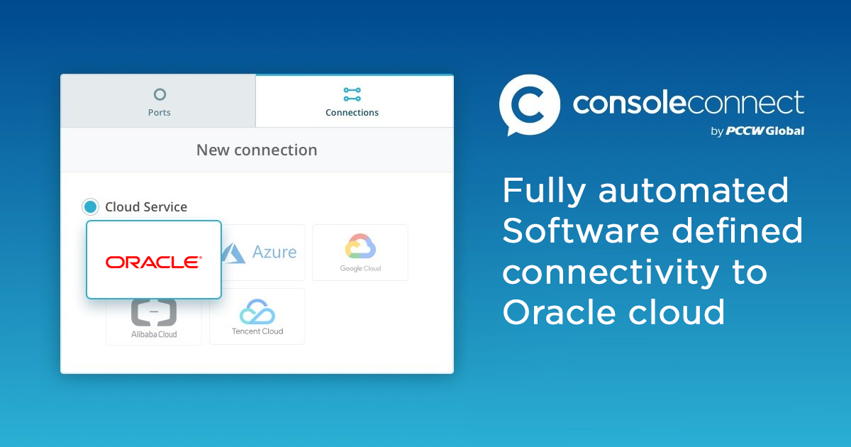 Connect to Oracle Cloud Platform Console Connect
