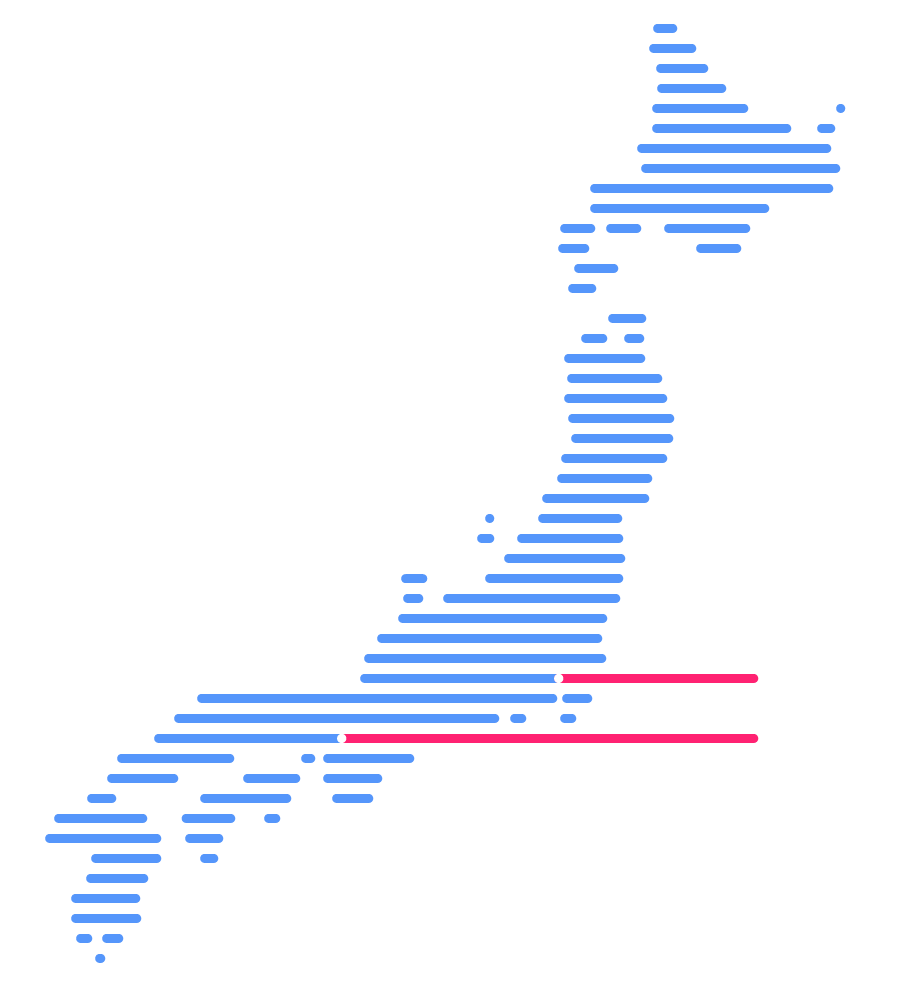 Japan map