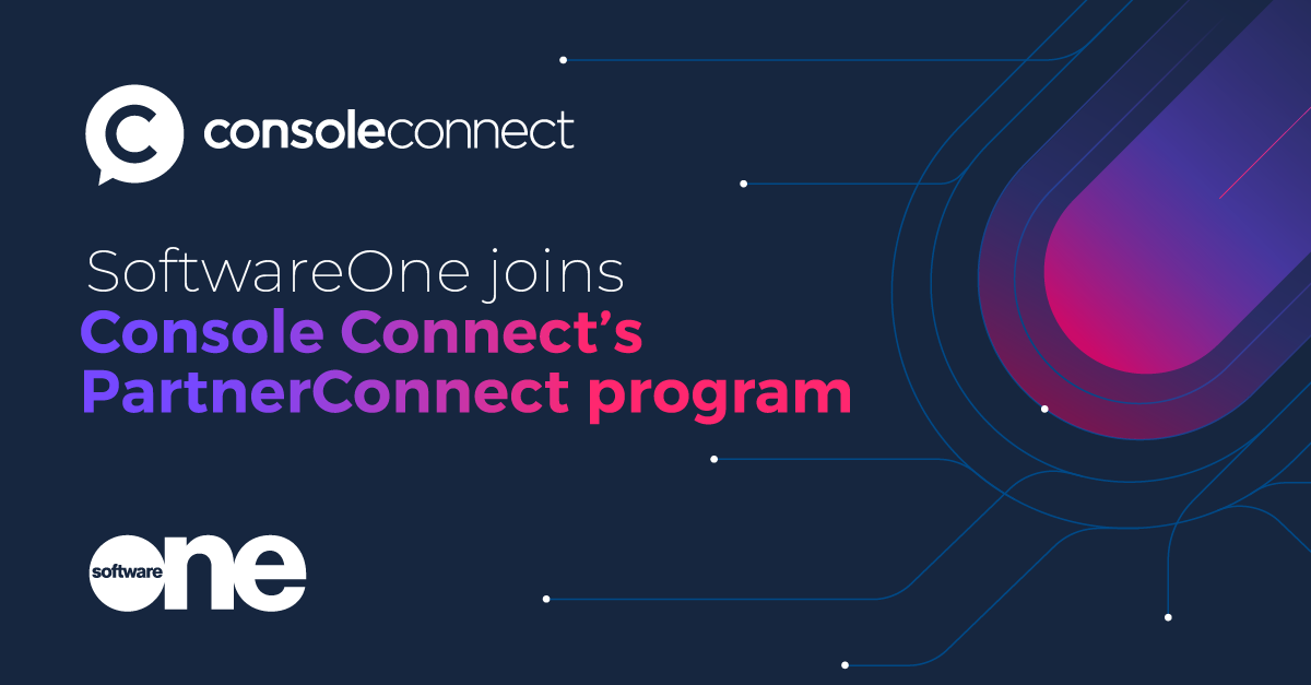 SoftwareOne Joins Console Connect’s PartnerConnect Programme To Enhance